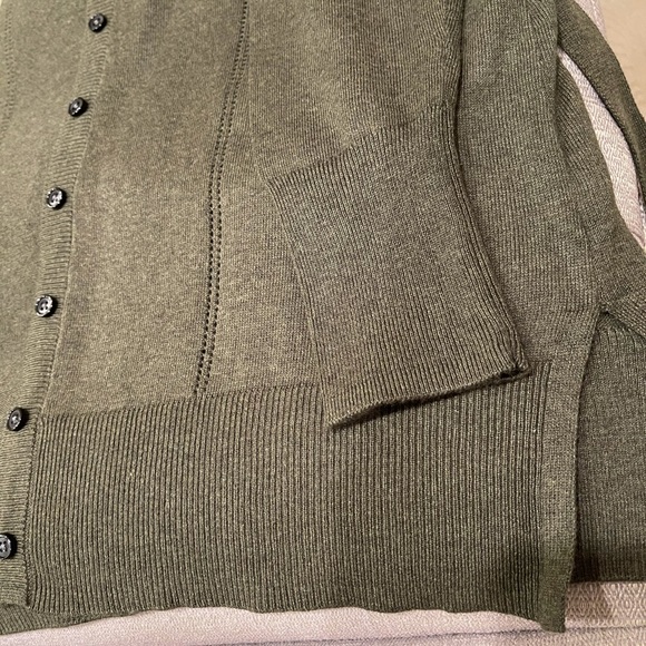 Banana Republic S Green Cardigan (NEW) - Picture 12 of 15